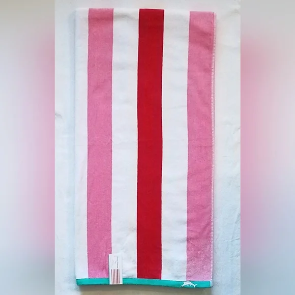 Tommy Bahama Beachside Stripe Oversized Beach Towel - Picture 9 of 10
